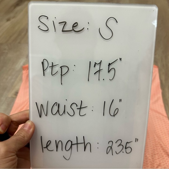 Greg Norman Collection Orange Sleeveless Athletic Polo - Picture 6 of 6